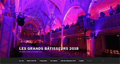 Desktop Screenshot of grandsbatisseurs.com